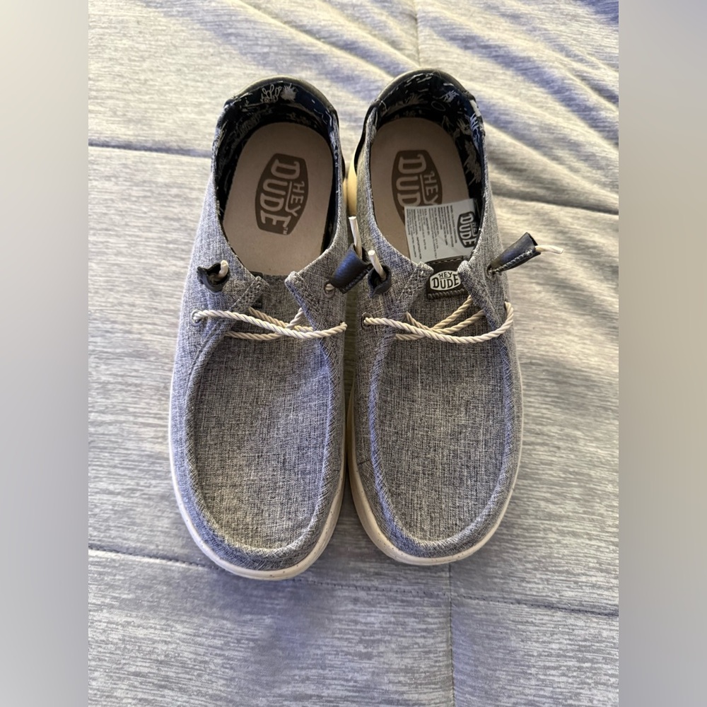 Hey Dude Gray Casual Shoes